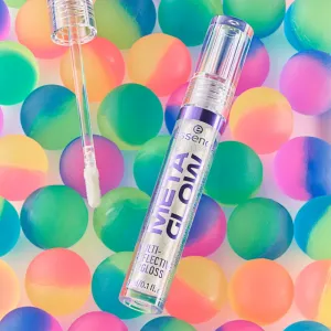 essence META GLOW MULTI-REFLECTIVE lesk na pery s holografickým efektom odtieň 01 Cyber Space 3 ml