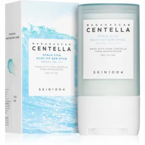 SKIN1004 Madagascar Centella Hyalu-Cica Silky-Fit Sun Stick ochranná hydratačná tyčinka SPF 50+ 20 g