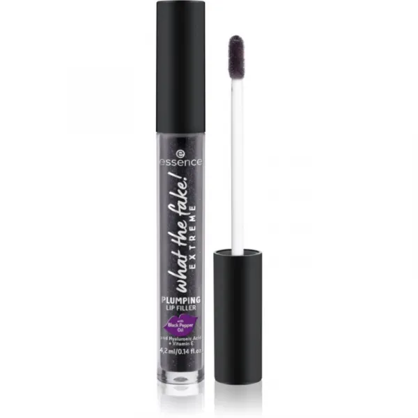 essence WHAT THE FAKE! lesk na pery so zväčšujúcim efektom Pepper Me Up! 4,2 ml