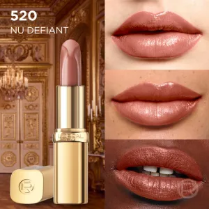 L’Oréal Paris Color Riche Free the Nudes krémový hydratačný rúž odtieň 520 NU DEFIANT 4,7 g