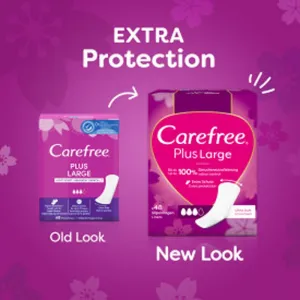 Carefree Plus Large Light Scent slipové vložky 48 ks