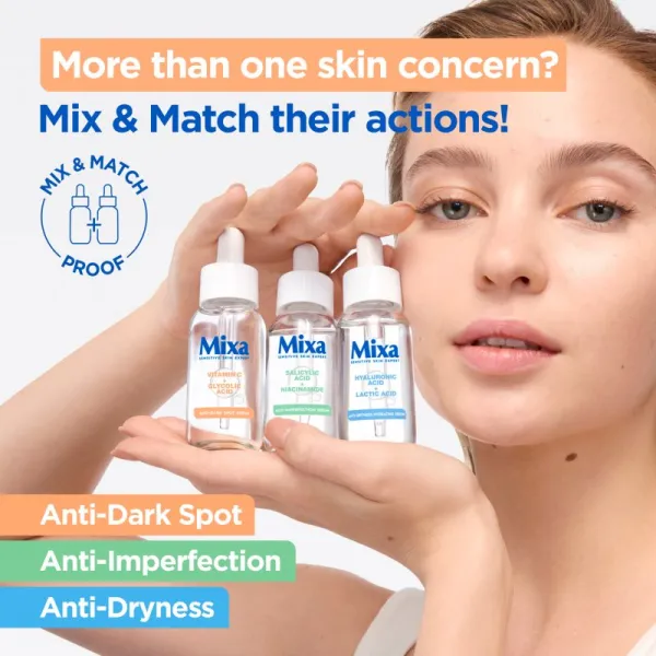 Mixa Sensitive Skin Expert sérum proti pigmentovým škvrnám 30 ml