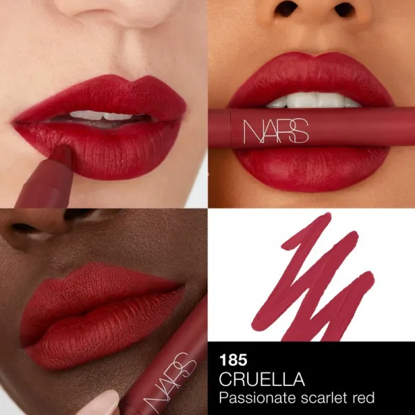 NARS POWERMATTE HIGH-INTENSITY LIP PENCIL dlhotrvajúca ceruzka na pery s matným efektom odtieň CRUELLA 2,4 g