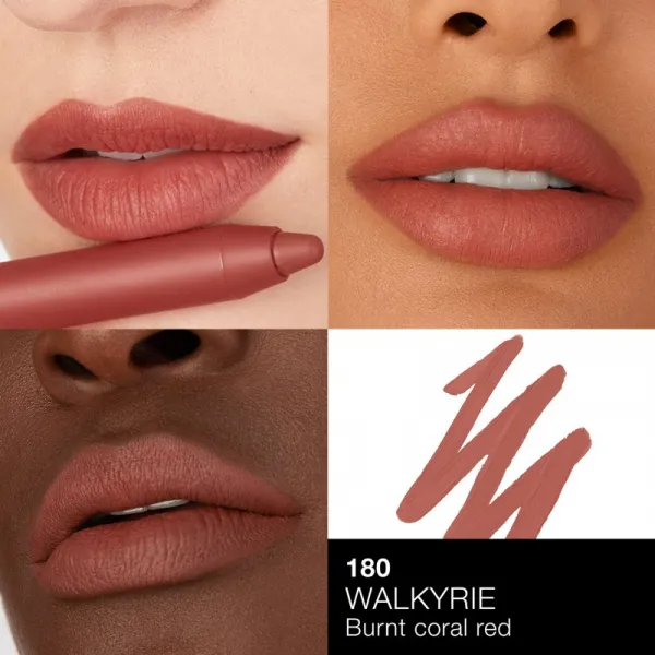NARS POWERMATTE HIGH-INTENSITY LIP PENCIL dlhotrvajúca ceruzka na pery s matným efektom odtieň WALKYRIE 2,4 g