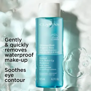 Clarins Cleansing Instant Eye Make-Up Remover dvojfázový odličovač očí pre citlivé oči 125 ml