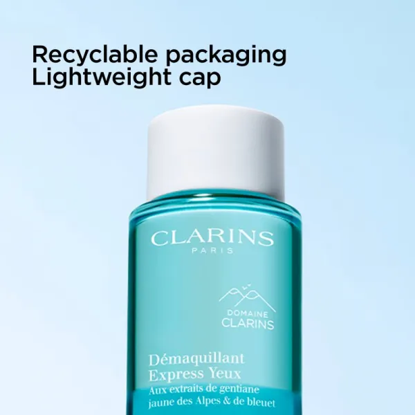 Clarins Cleansing Instant Eye Make-Up Remover dvojfázový odličovač očí pre citlivé oči 125 ml