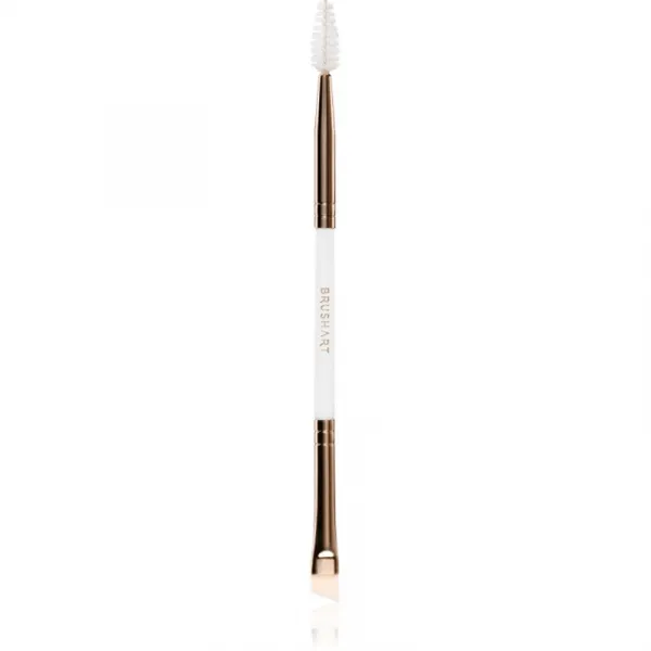 BrushArt Basic Dual-ended brow brush obojstranný štetec na obočie 1 ks