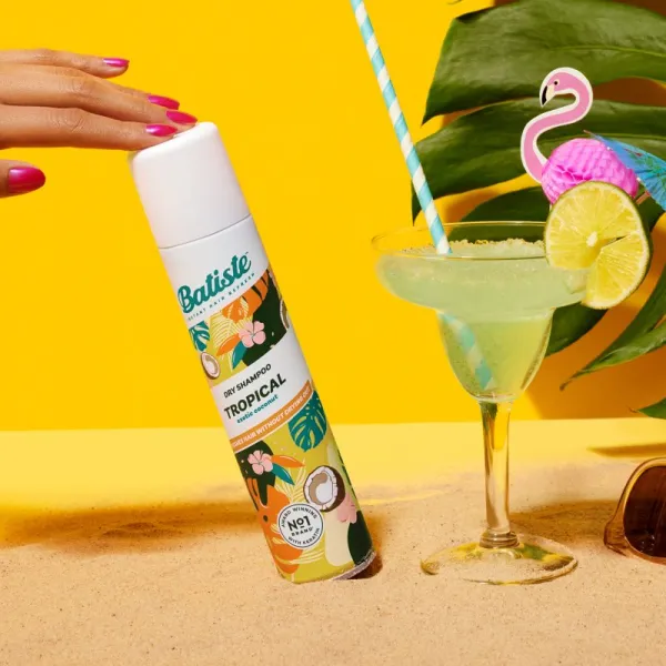 Batiste Tropical osviežujúci suchý šampón 200 ml