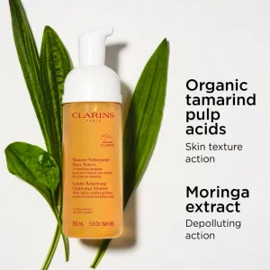 Clarins Cleansing Gentle Renewing Cleansing Mousse jemná čistiaca pena pre všetky typy pleti 150 ml