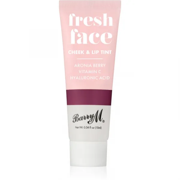 Barry M Fresh Face multifunkčné líčidlo na pery a tvár odtieň Blackberry 10 ml