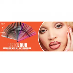NYX Professional Makeup Line Loud Vegan kontúrovacia ceruzka na pery s matným efektom odtieň 29 - No Equivalent 1,2 g