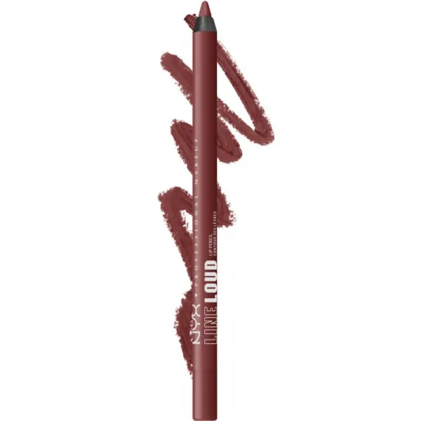 NYX Professional Makeup Line Loud Vegan kontúrovacia ceruzka na pery s matným efektom odtieň 32 - Sassy 1,2 g
