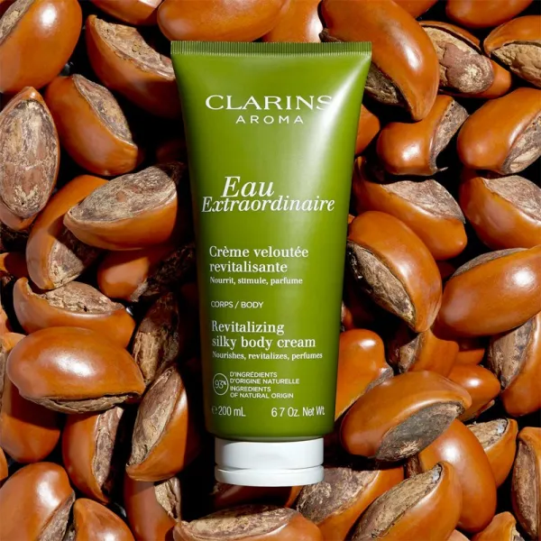 Clarins Eau Extraordinaire Revitalizing Silky Body Cream revitalizačný krém na telo 200 ml