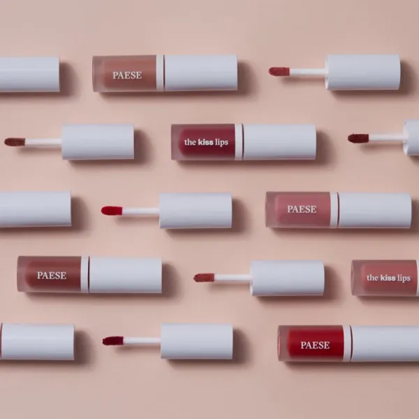 Paese The Kiss Lips Liquid Lipstick matný tekutý rúž odtieň 03 Lovely Pink 3,4 ml