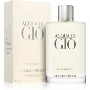Armani Acqua di Giò toaletná voda plniteľná pre mužov 200 ml