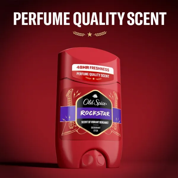 Old Spice Rockstar Tuhý Dezodorant Pre Mužov 50ml