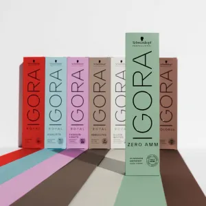 Schwarzkopf Professional IGORA ZERO AMM permanentná farba na vlasy bez amoniaku odtieň 60 ml