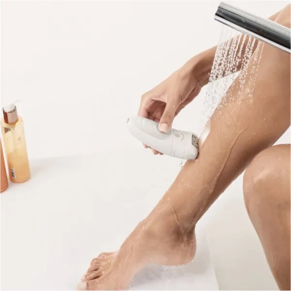 Braun Silk-épil 5, Epilátor na Jednoduché Odstraňovanie Chĺpkov, 5-011, Biela/Sivá