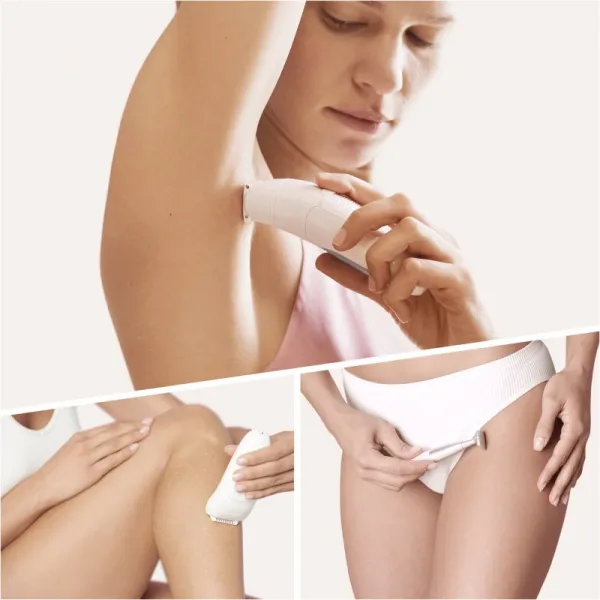 Braun Silk-épil 5, Epilátor na Jednoduché Odstraňovanie Chĺpkov, 5-011, Biela/Sivá