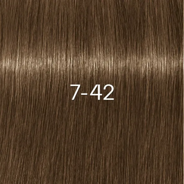 Schwarzkopf Professional IGORA ZERO AMM permanentná farba na vlasy bez amoniaku odtieň 7-42 60 ml