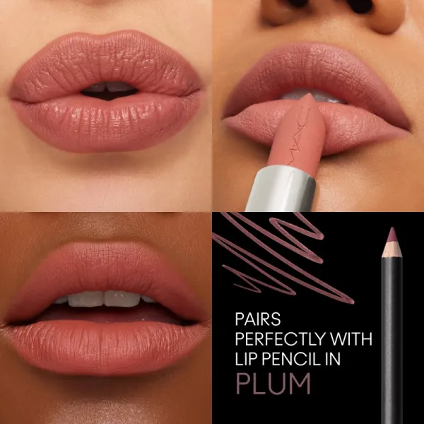 MAC Cosmetics MACximal Silky Matte Lipstick matný rúž odtieň Velvet Teddy 3,5 g