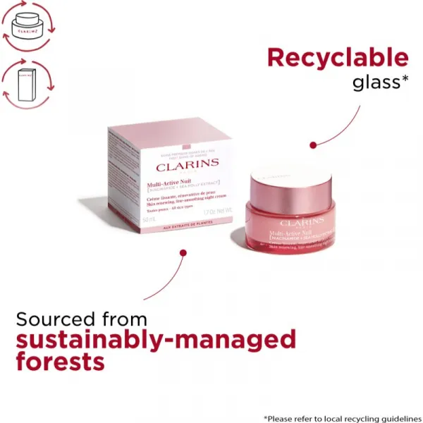 Clarins Multi-Active Night Cream All Skin Types obnovujúci nočný krém pre všetky typy pleti 50 ml