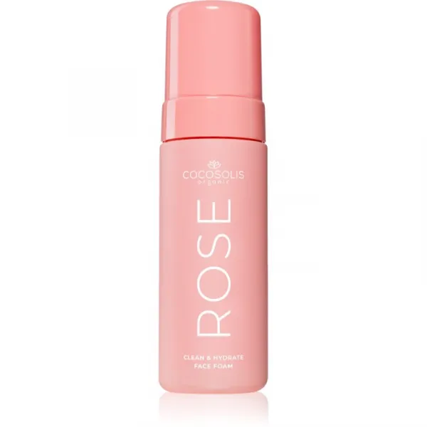 COCOSOLIS pena na tvár - Rose Clean & Hydrate Face Foam
