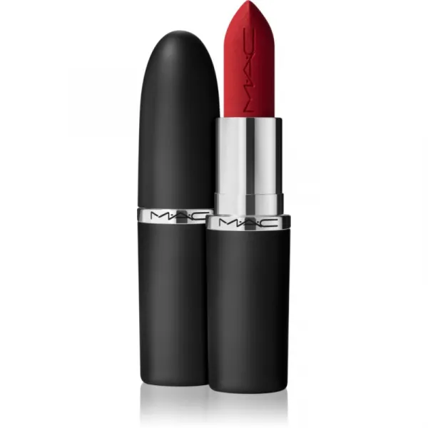 MAC Cosmetics MACximal Silky Matte Lipstick matný rúž odtieň Russian Red 3,5 g