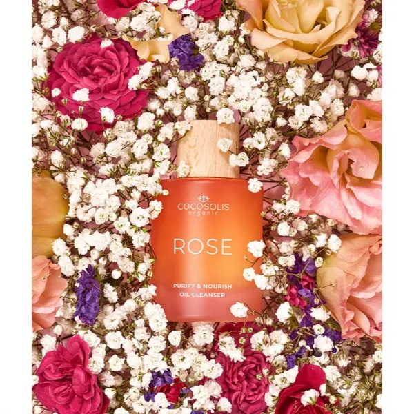 COCOSOLIS pleťový olej - Rose Purify & Nourish Oil Cleanser
