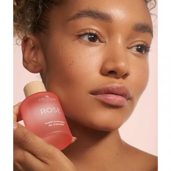 COCOSOLIS pleťový olej - Rose Purify & Nourish Oil Cleanser
