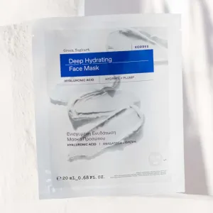 Korres Greek Yoghurt Hydration Recharge Sheet Mask plátenná maska s vysoko hydratačným a vyživujúcim účinkom 20 ml