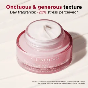 Clarins Multi-Active Day Cream Dry Skin vyhladzujúci a rozjasňujúci krém pre suchú pleť 50 ml