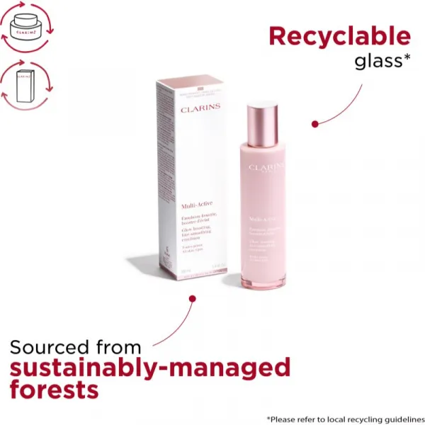 Clarins Multi-Active Emulsion emulzia pre rozjasnenie a vyhladenie pleti 100 ml