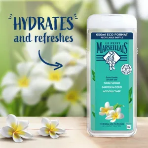 Le Petit Marseillais Tiaré Flower jemný sprchový gel 650 ml
