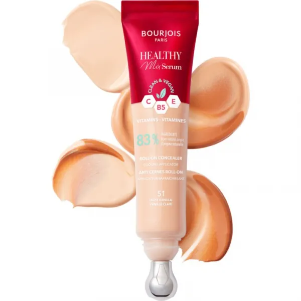 Bourjois Healthy Mix Serum hydratačný korektor na tvár a očné okolie odtieň 54 Sun Bronze 13 ml