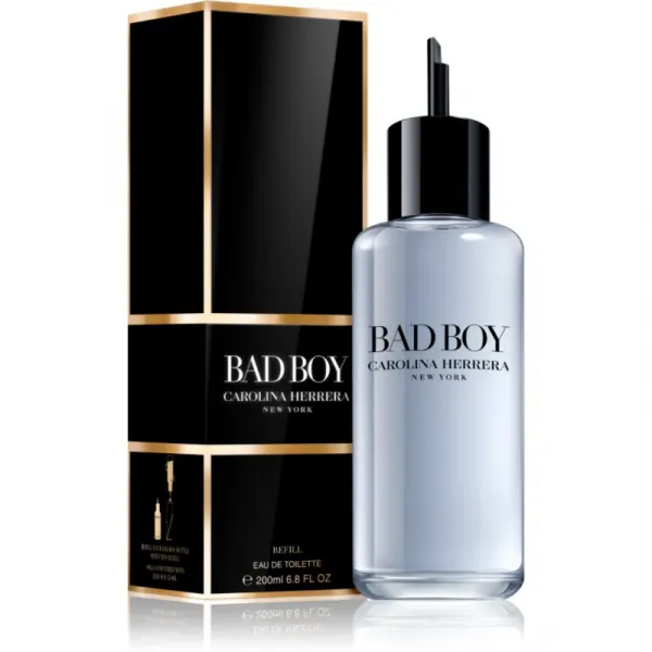 CAROLINA HERRERA Bad Boy náhradná náplň pre mužov 200 ml