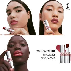 Yves Saint Laurent Loveshine Lipstick hydratačný lesklý rúž pre ženy 206 Spicy Affair 3,2 g