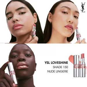 Yves Saint Laurent Loveshine Lipstick hydratačný lesklý rúž pre ženy 150 Nude Lingerie 3,2 g