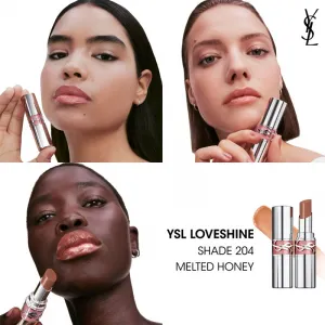 Yves Saint Laurent Loveshine Lipstick hydratačný lesklý rúž pre ženy 204 Melted Honey 3,2 g