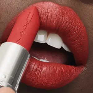 MAC Cosmetics MACximal Silky Matte Lipstick matný rúž odtieň Chili 3,5 g