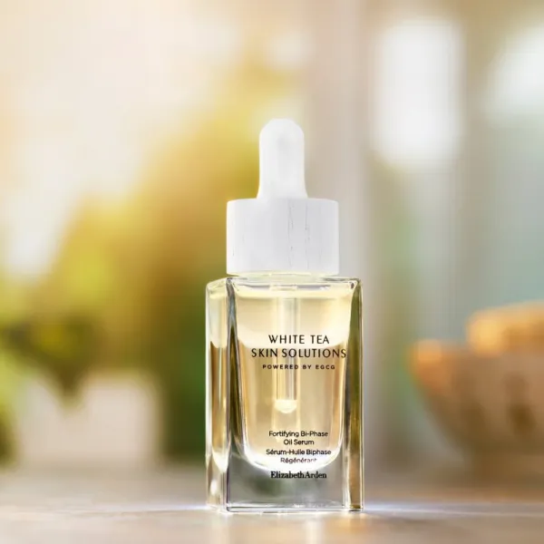 Elizabeth Arden White Tea Skin Solutions Fortifying Bi-phase Oil Serum olejové sérum na dvojfázové ošetrenie pleti pre ženy 30 ml