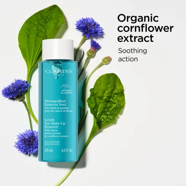 Clarins Gentle Eye Make-Up Remover odličovač očného make-upu pre citlivé oči 125 ml