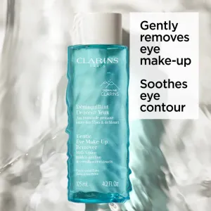Clarins Gentle Eye Make-Up Remover odličovač očného make-upu pre citlivé oči 125 ml