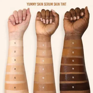 Danessa Myricks Beauty Yummy Skin Serum Skin Tint hydratačný make-up s vyhladzujúcim účinkom odtieň 4 - Light Skin With Neutral Undertones 45 ml