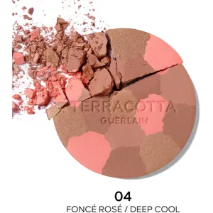 GUERLAIN Terracotta Light bronzujúci rozjasňujúci púder náhradná náplň odtieň 04 Deep Cool 10 g