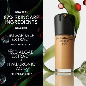 MAC Cosmetics Studio Fix Fluid SPF 15 24HR Matte Foundation + Oil Control zmatňujúci make-up SPF 15 odtieň NC15 30 ml