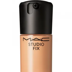MAC Cosmetics Studio Fix Fluid SPF 15 24HR Matte Foundation + Oil Control zmatňujúci make-up SPF 15 odtieň NC18 30 ml