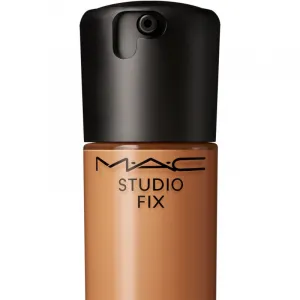 MAC Cosmetics Studio Fix Fluid SPF 15 24HR Matte Foundation + Oil Control zmatňujúci make-up SPF 15 odtieň NC45 30 ml