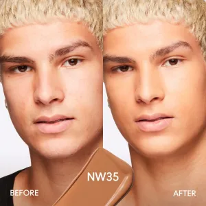 MAC Cosmetics Studio Fix Fluid SPF 15 24HR Matte Foundation + Oil Control zmatňujúci make-up SPF 15 odtieň NW35 30 ml