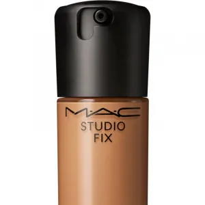 MAC Cosmetics Studio Fix Fluid SPF 15 24HR Matte Foundation + Oil Control zmatňujúci make-up SPF 15 odtieň NC45.5 30 ml